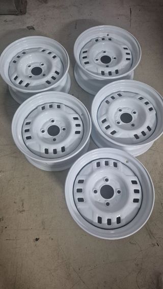5 Llantas Renault 5 GT Turbo de la copa + tapas