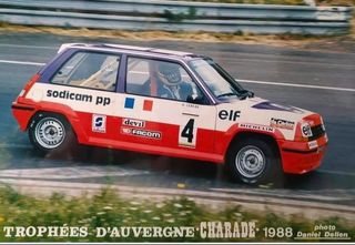 5 Llantas Renault 5 GT Turbo de la copa + tapas