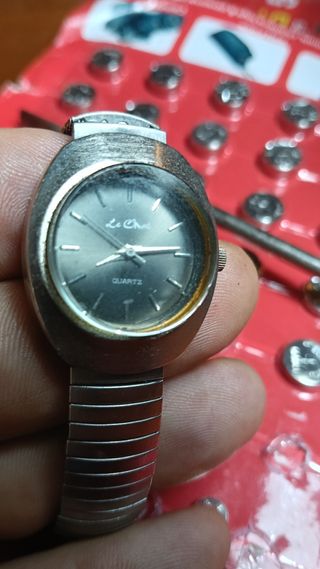 Orologio Le Chat Quarzo Argento Nero