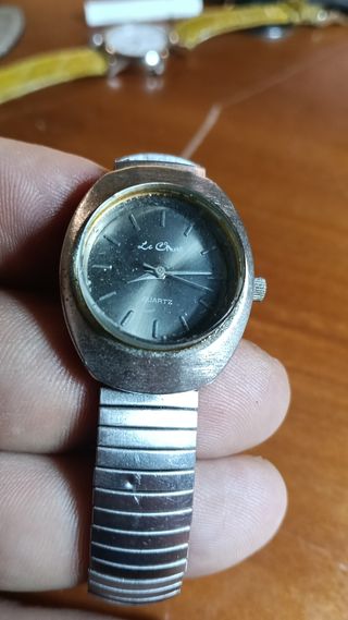 Orologio Le Chat Quarzo Argento Nero