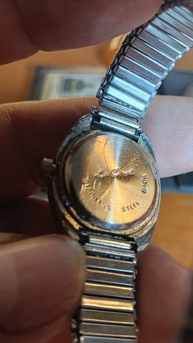 Orologio Le Chat Quarzo Argento Nero