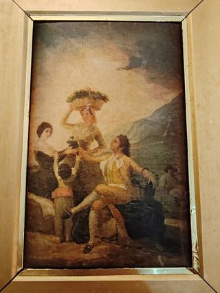 Cuadro La Vendimia de Goya Vintage