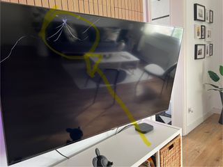 TV LG 55 con luces LED