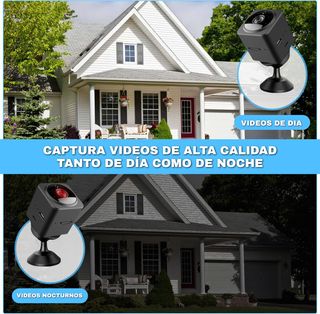 Mini Cámara WiFi con Grabación