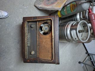 Radio antigua para restaurar