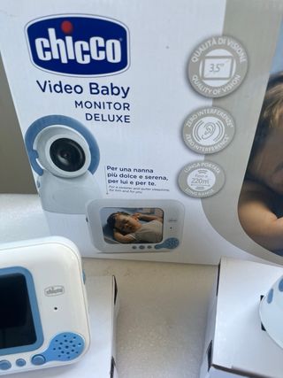 Chicco Video Baby Monitor Deluxe Nuovo