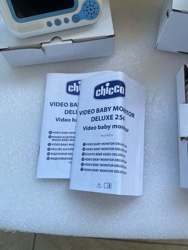 Chicco Video Baby Monitor Deluxe Nuovo