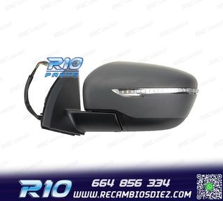 ESPEJO COMPLETO IZQUIERDO NISSAN QASHQAI 14-20 ABATIBLE