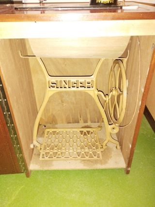 Antigua máquina de coser Sigma 1922