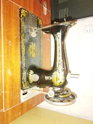 Antigua máquina de coser Sigma 1922