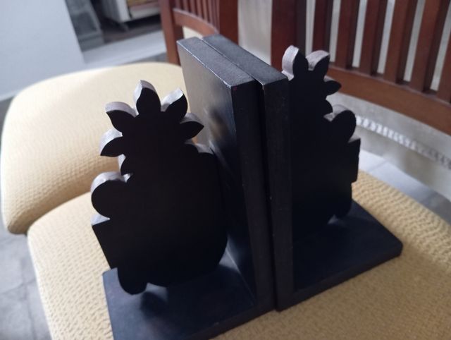 Pareja Sujetalibros Máscaras Africanas