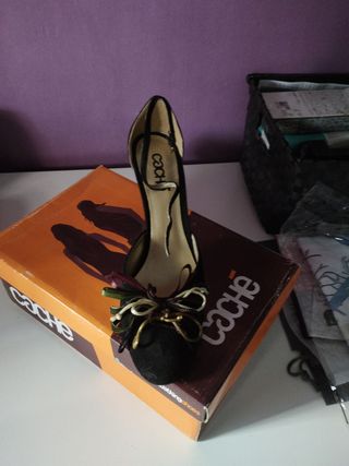 Zapatos de salón Cache negros