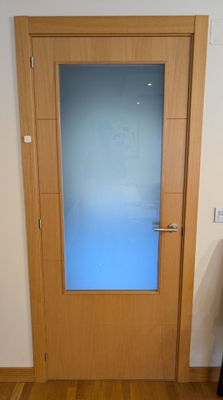 Puertas de paso y armario de roble macizas