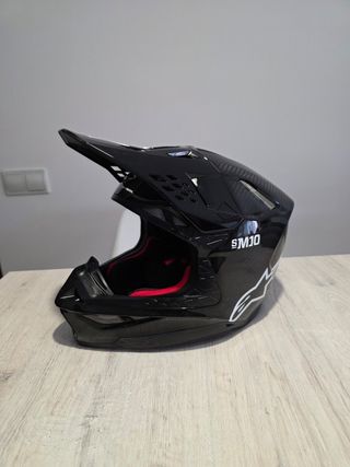 Casco Alpinestars S-M10 Negro Talla S