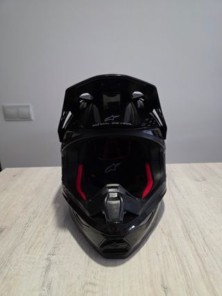 Casco Alpinestars S-M10 Negro Talla S