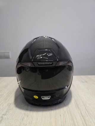 Casco Alpinestars S-M10 Negro Talla S