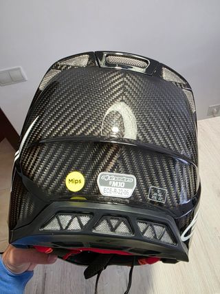Casco Alpinestars S-M10 Negro Talla S