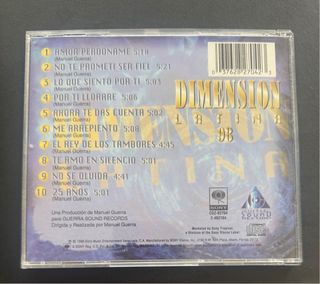 Dimension Latina 98 CD cd salsa Romantica 1998