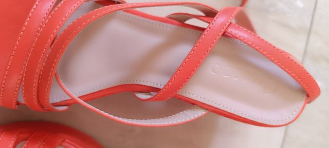 Sandalias Cuccoo Naranja Talla 40