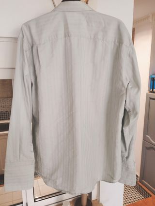 Camisa Rafa Alises Cuello Italiano Blanca