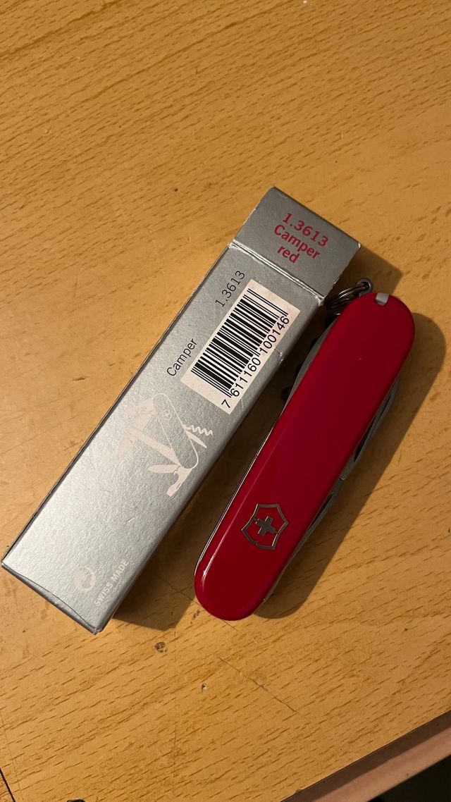 Navaja Suiza Victorinox Roja Nueva
