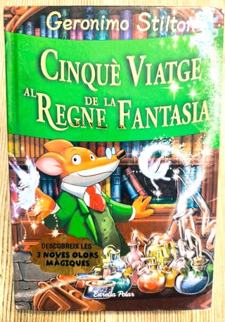 Colección libros "Geronimo al renge de la fantasia