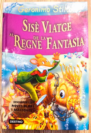 Colección libros "Geronimo al renge de la fantasia