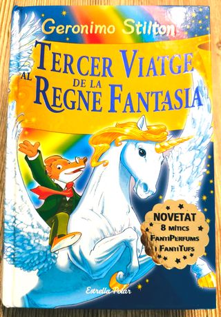 Colección libros "Geronimo al renge de la fantasia