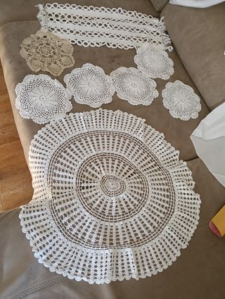 Tapetes de ganchillo vintage