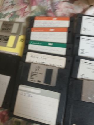 18 Floppy Disk Vintage Usati