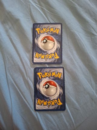 Carte Pokemon Metapod e Weedle