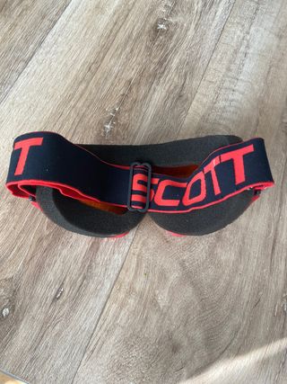 Gafas de esquí Scott rojas