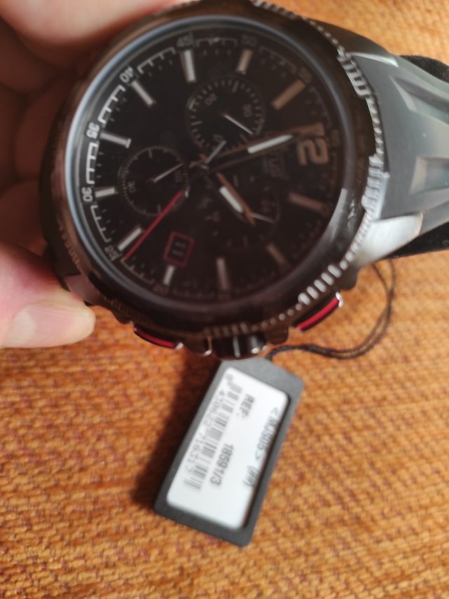 Reloj Lotus 18591/3 Cronógrafo Negro