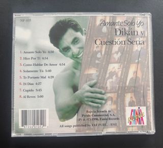 Dikan - Amante Como To CD Salsa 1996 da collezione