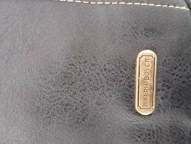 Bolso Portadocumentos Piel Ralph Rover Negro