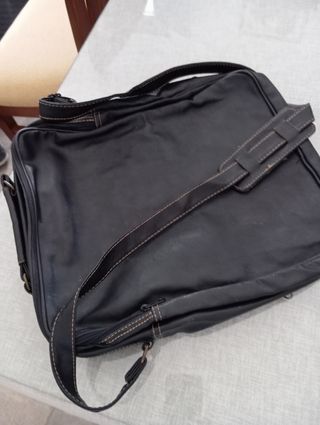 Bolso Portadocumentos Piel Ralph Rover Negro