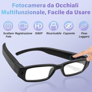 Gafas Espía 1080p HD con Cámara Oculta