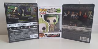 Lote Bitelchus steelbooks 4K UHD Bluray+Funko Pop