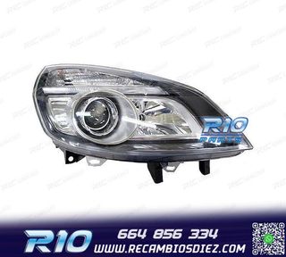 FARO DCH RENAULT SCENIC II 05-08 XENON FONDO NEGRO