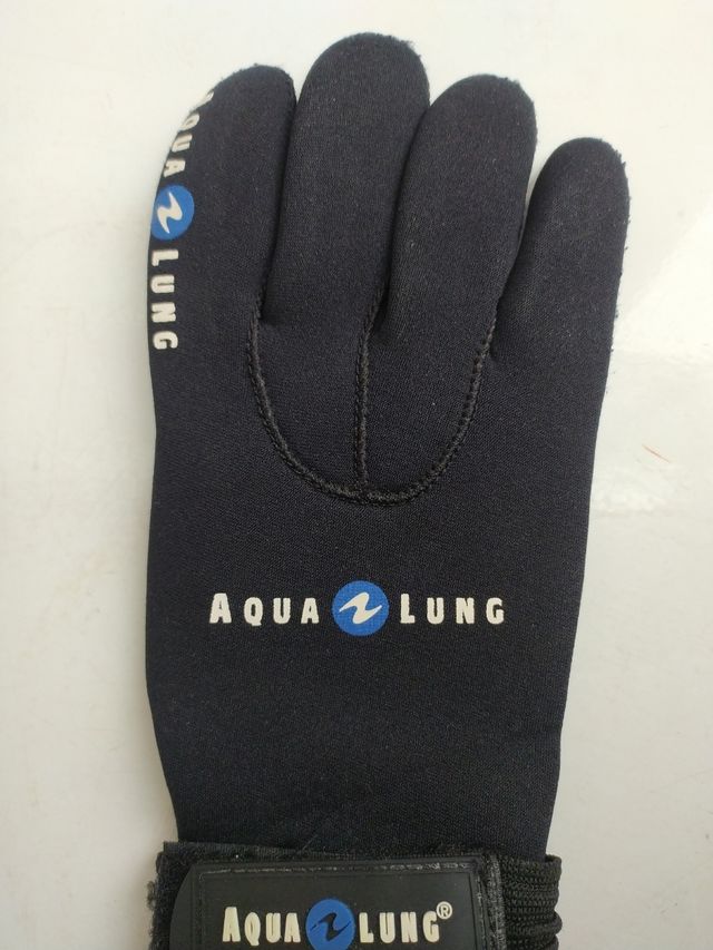 Guantes de neopreno para buceo Aqua Lung Talla S