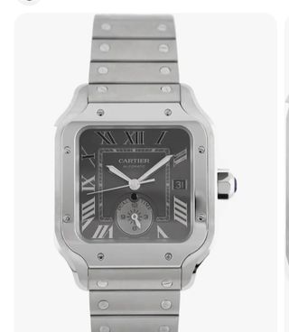 Cartier Santos Dual Time Gris 2024