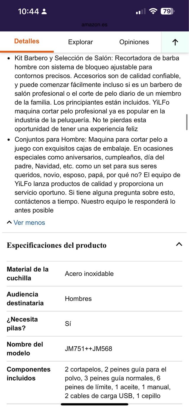 Rasoio elettrico professionale