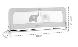 Barrera de seguridad cama infantil 