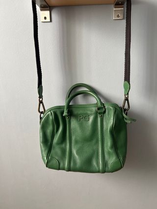 Bolso Piel Verde Purificación Garcia