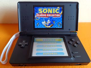 Nintendo DS Lite BLACK con giochi e accessori