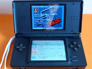 Nintendo DS Lite NEGRA con juegos