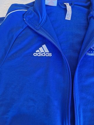 Chaqueta deportiva Real Madrid Adidas azul