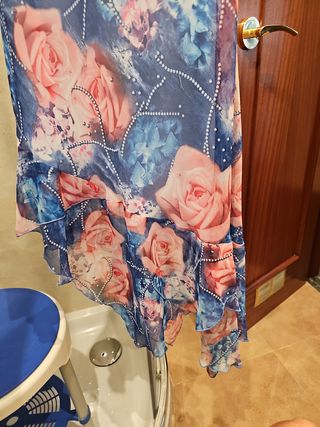 Vestido largo floral