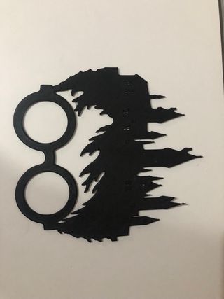 Cuadro Decorativo Harry Potter Gafas