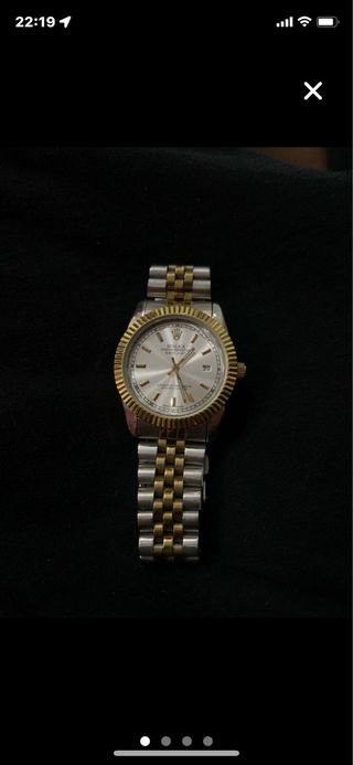 Reloj Rolex Oro y Plata